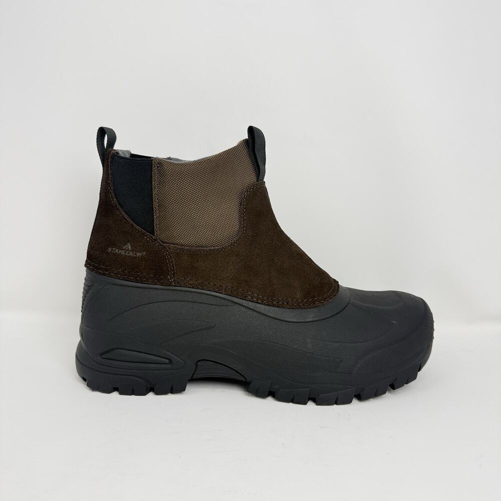 Staheekum Yukon Men’s Size 12 Brown 3M Thinsulate Waterproof Winter Boots New